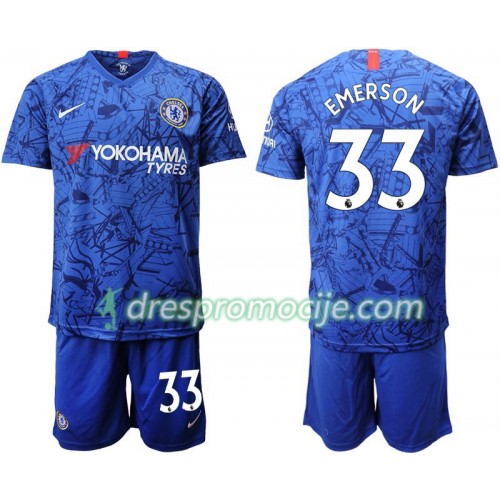 Chelsea Dres Emerson 33 Dječji Domaći 2019/20 Kratkih Rukava Chelsea Dres Emerson 33 Dječji Domaći 2019/20 Kratkih Rukava